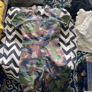 BDG Camo Jumpsuit